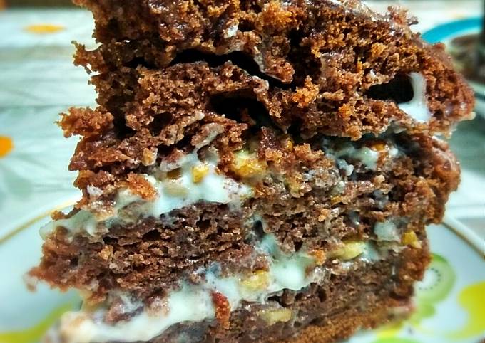 Шоколадный торт на кефире 🍰 | Рецепты с Историей | Дзен