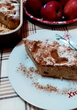 Φωτογραφία της συνταγής Μυρωδάτο κέικ μήλου🍏🍎 (ή με αχλάδι)