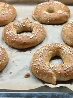 Gluténmentes bagel recept fotója