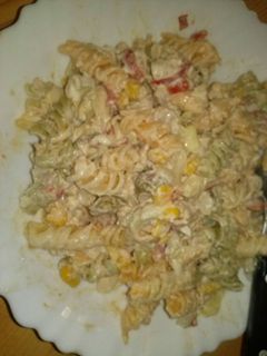 Una foto de Ensalada de macarrones