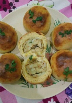 A picture of Stuff bun without yeast.