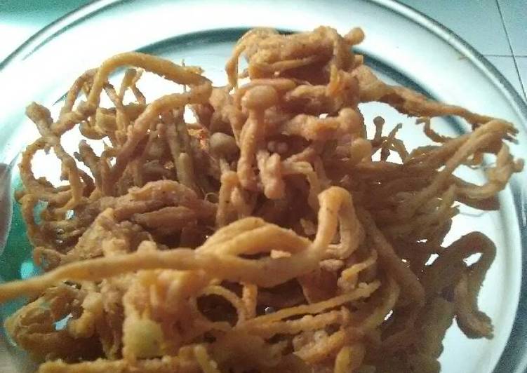 Resep Crispy Jamur Enoki oleh Ayu Saraswati E.P - Cookpad