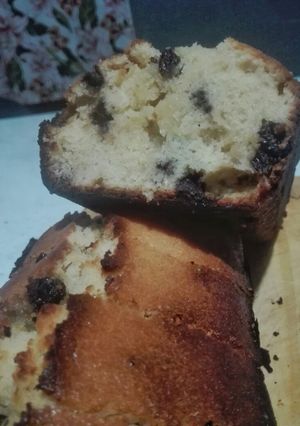 Una foto de Budín húmedo de limón