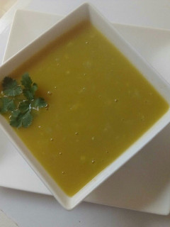 A picture of Pumpkin soup.