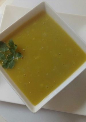 A picture of Pumpkin soup.