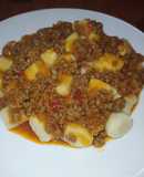 Ñoquis suaves de harina