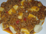 Ñoquis suaves de harina