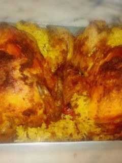 صورة لوصفة دجاج محمر