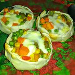 Una foto de Canastitas de verduras