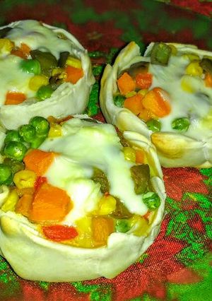 Una foto de Canastitas de verduras