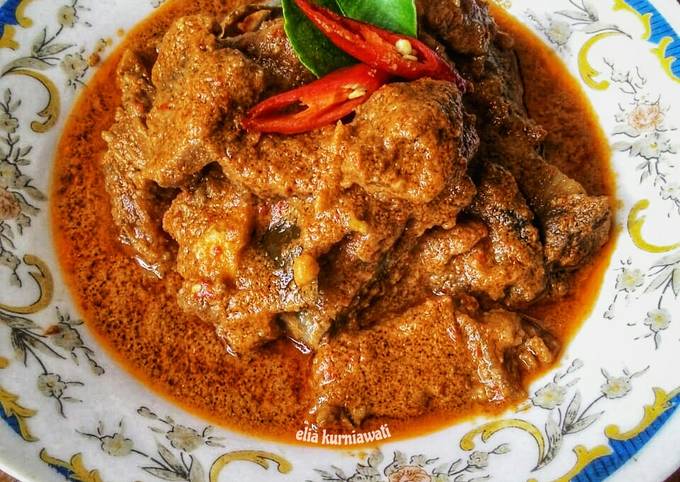 Ini dia! Resep mudah bikin Kalio Daging dijamin enak