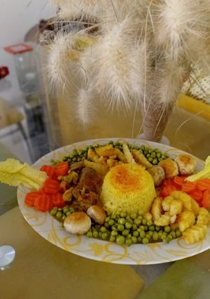 عکسی از دستور خوراک نخود سبز (ابتکارانه)