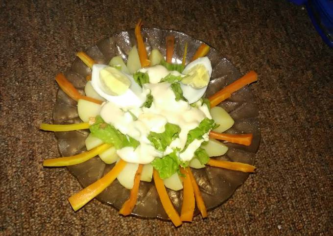 Salad sayuran mayonaise