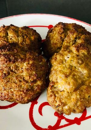 Φωτογραφία της συνταγής Μπιφτέκια για burger με βρώμη και λαχανικά