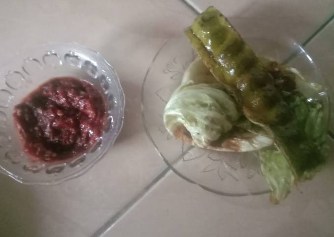 Sambal pecel lele