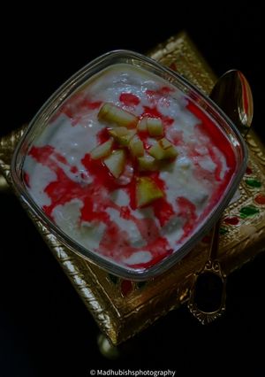 A picture of Shrikhand.