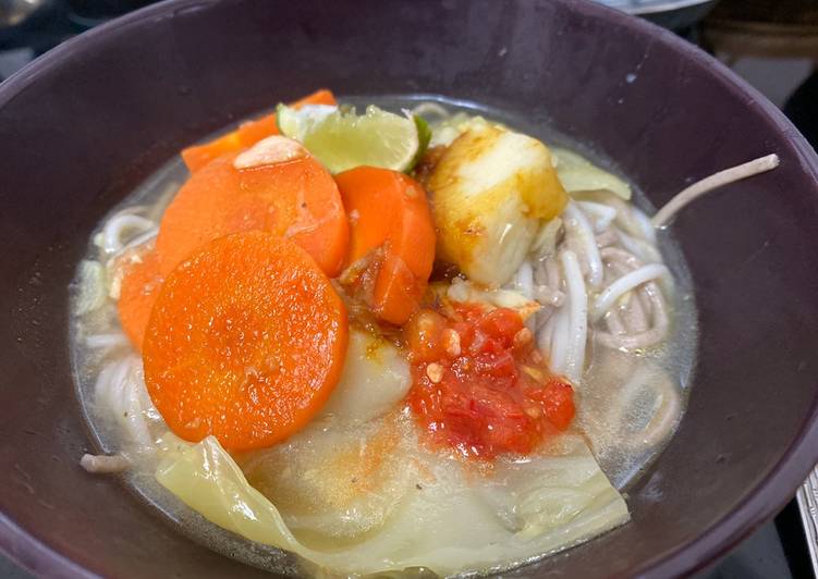 Resep Mie Soto Sayur, Lezat Sekali