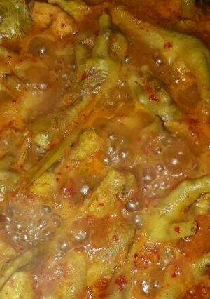 Foto resep Rica rica ceker pedes gurih