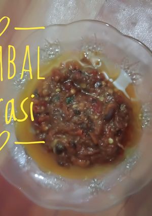 Foto resep Sambal terasi nikmat