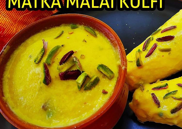 How to Prepare Speedy Matka malai kulfi