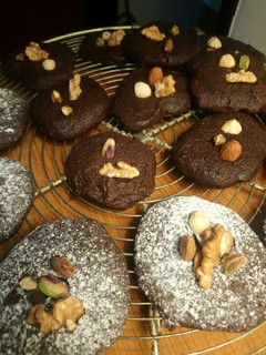Una foto de Cookies de chocolate