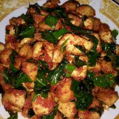 Balado tahu daun melinjo রেসিপির প্রধান ছবি