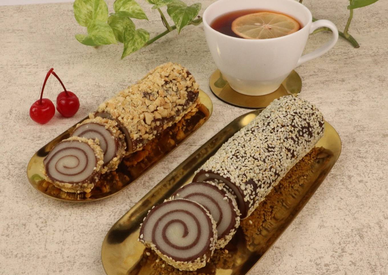 Cara Gampang Menyiapkan Mochi Roll Coklat Kacang Anti Gagal