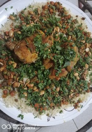 صورة لوصفة أوزي بالدجاج