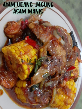 Langkah Mudah untuk Menyiapkan Ayam udang jagung asam manis Istimewa