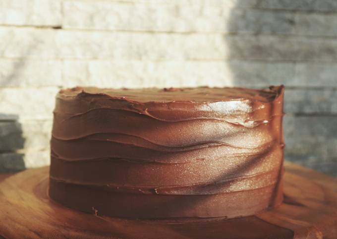 Step-by-Step Guide to Make Homemade Triple chocolate cake