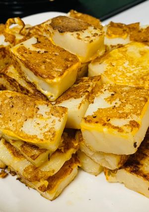 富貴金方（蘿蔔糕煎蛋） 的食譜成品照片