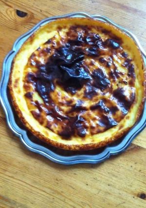 Une photo de Flan pâtissier au thé vert