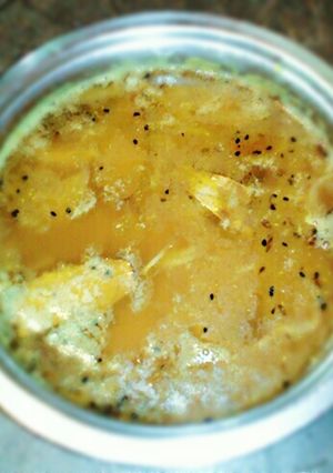 A picture of Masoor daal (red lentil).