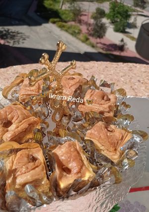 صورة لوصفة بقلاوة جزائرية