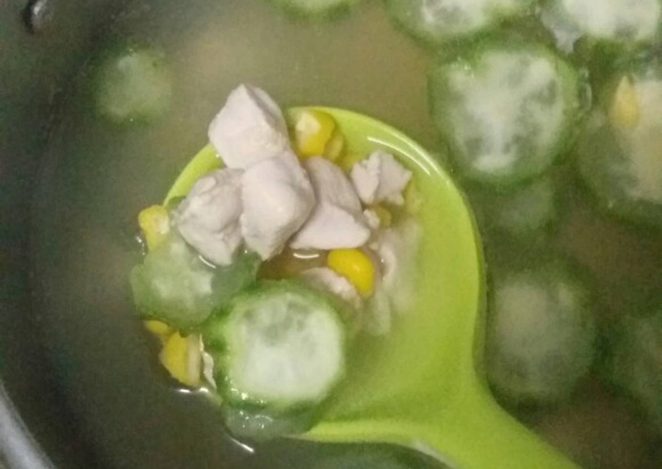 Sup Ayam Oyong Jagung