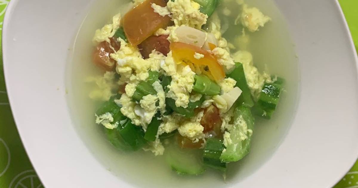 Resep Sayur Sop Oyong Telur Praktis Oleh Dapoer 94 Cookpad