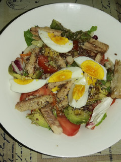 Una foto de Ensalada primavera