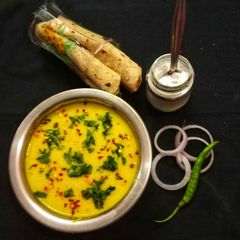 A picture of Besan ki Sabji.