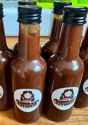 A picture of Banana Ketchup.