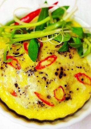 Hình của món MẮM chưng trứng Nam bộ.