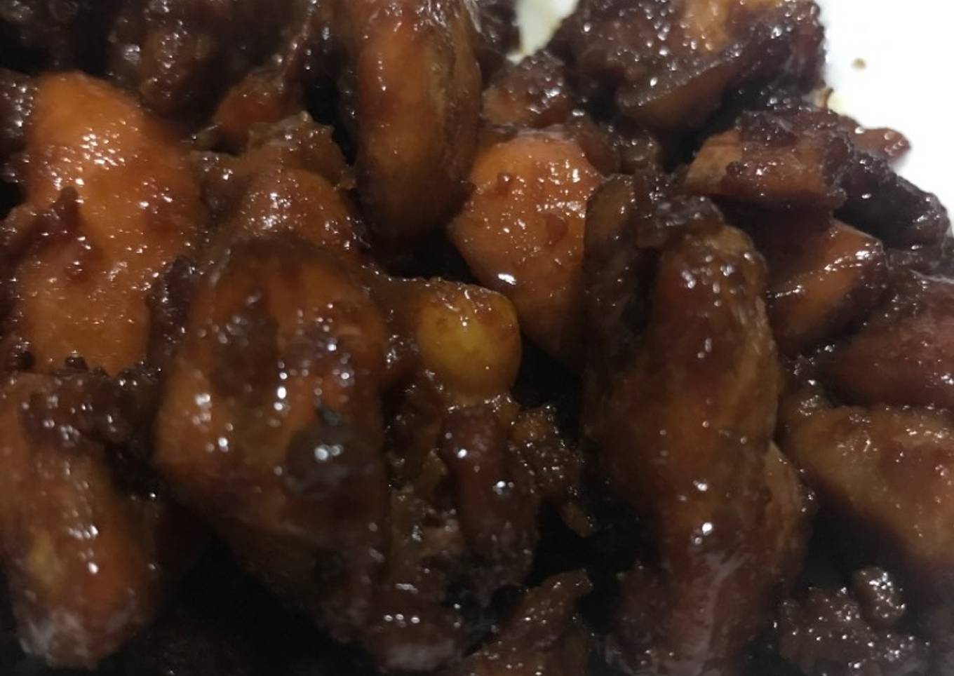 Sate ayam oseng