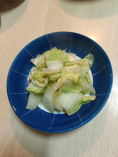 雞湯蒜蓉炒大白菜 的食譜成品照片