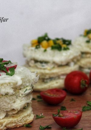 عکسی از دستور کیک مرغ