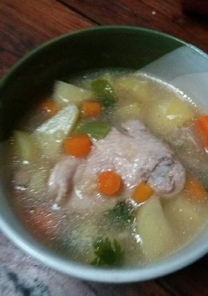Foto resep Sop ayam praktis