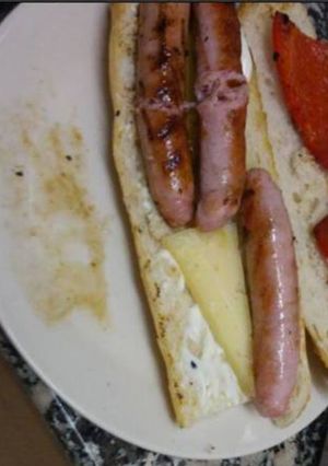 Una foto de Bocadillito de longaniza de pavo