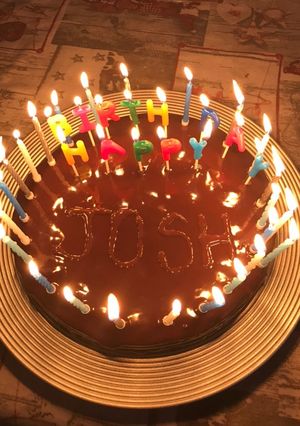 A picture of Sacher Cake (gluten-free).