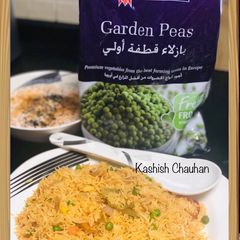 A picture of Green Peas Pulao.