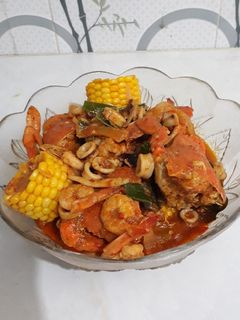 Foto resep Seafood Saos Padang