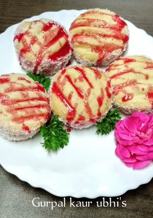 A picture of Velvet blood ruby cherry butter cookies.