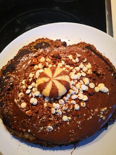 Φωτογραφία της συνταγής Pancake (τηγανίτα) με μπανάνα και βρώμη